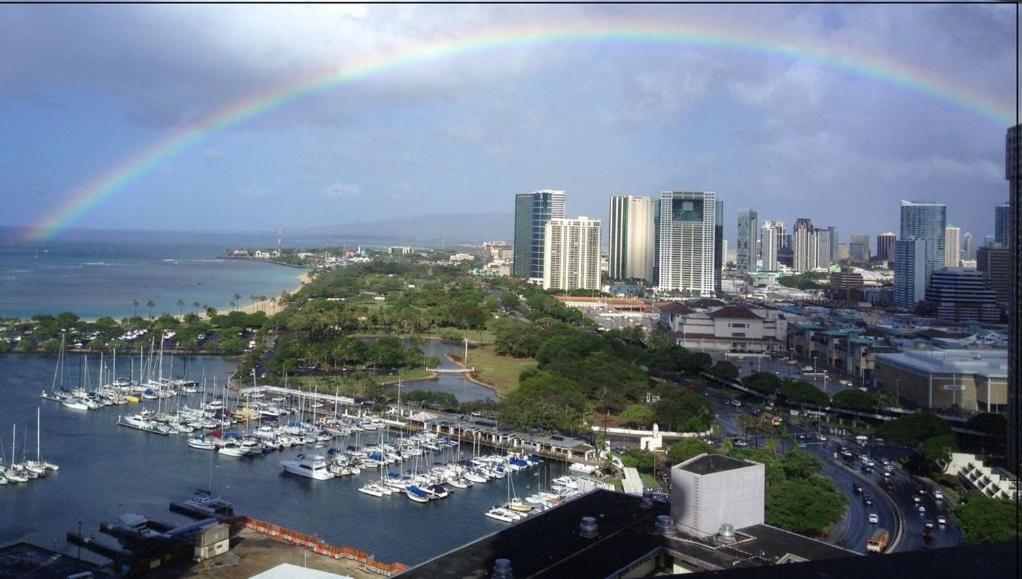 הונולולו Waikiki Studio Steps To Beach-Mall Free Parking-Wifi מראה חיצוני תמונה