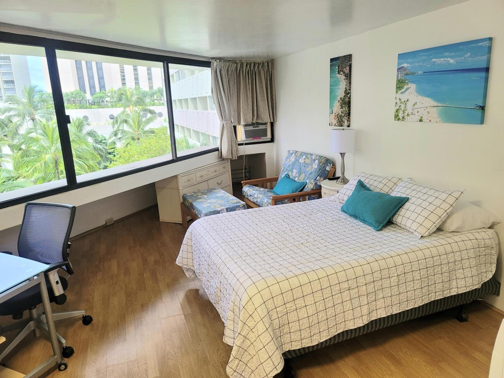 הונולולו Waikiki Studio Steps To Beach-Mall Free Parking-Wifi חדר תמונה