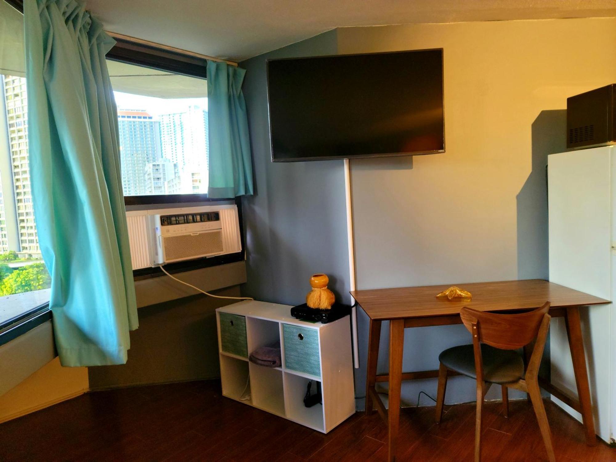 הונולולו Waikiki Studio Steps To Beach-Mall Free Parking-Wifi חדר תמונה