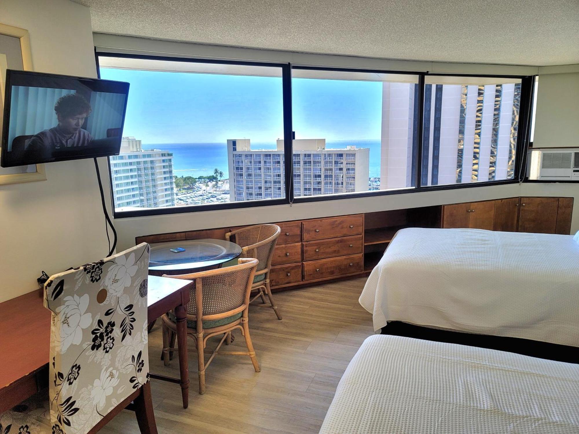 הונולולו Waikiki Studio Steps To Beach-Mall Free Parking-Wifi חדר תמונה