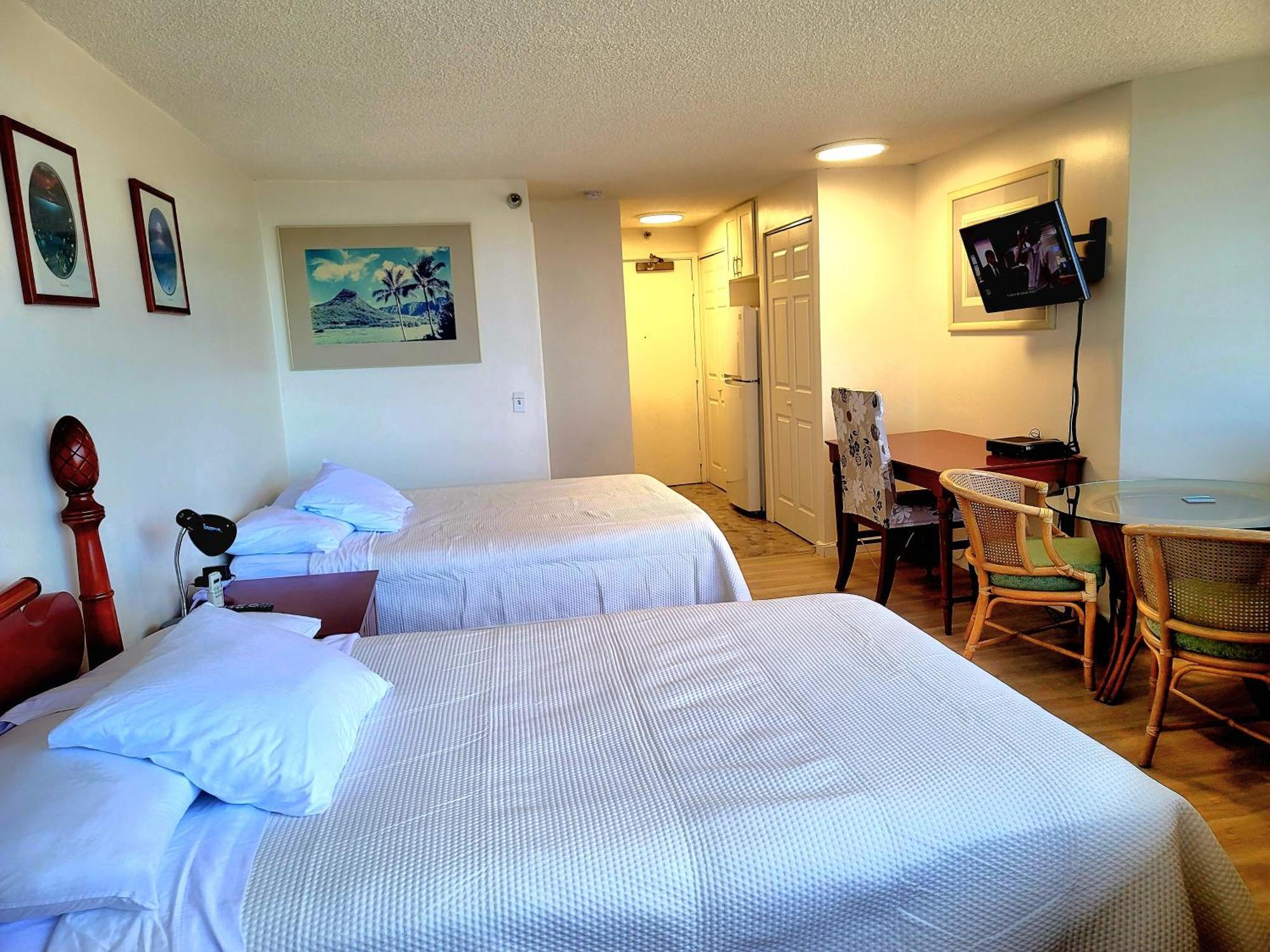 הונולולו Waikiki Studio Steps To Beach-Mall Free Parking-Wifi חדר תמונה