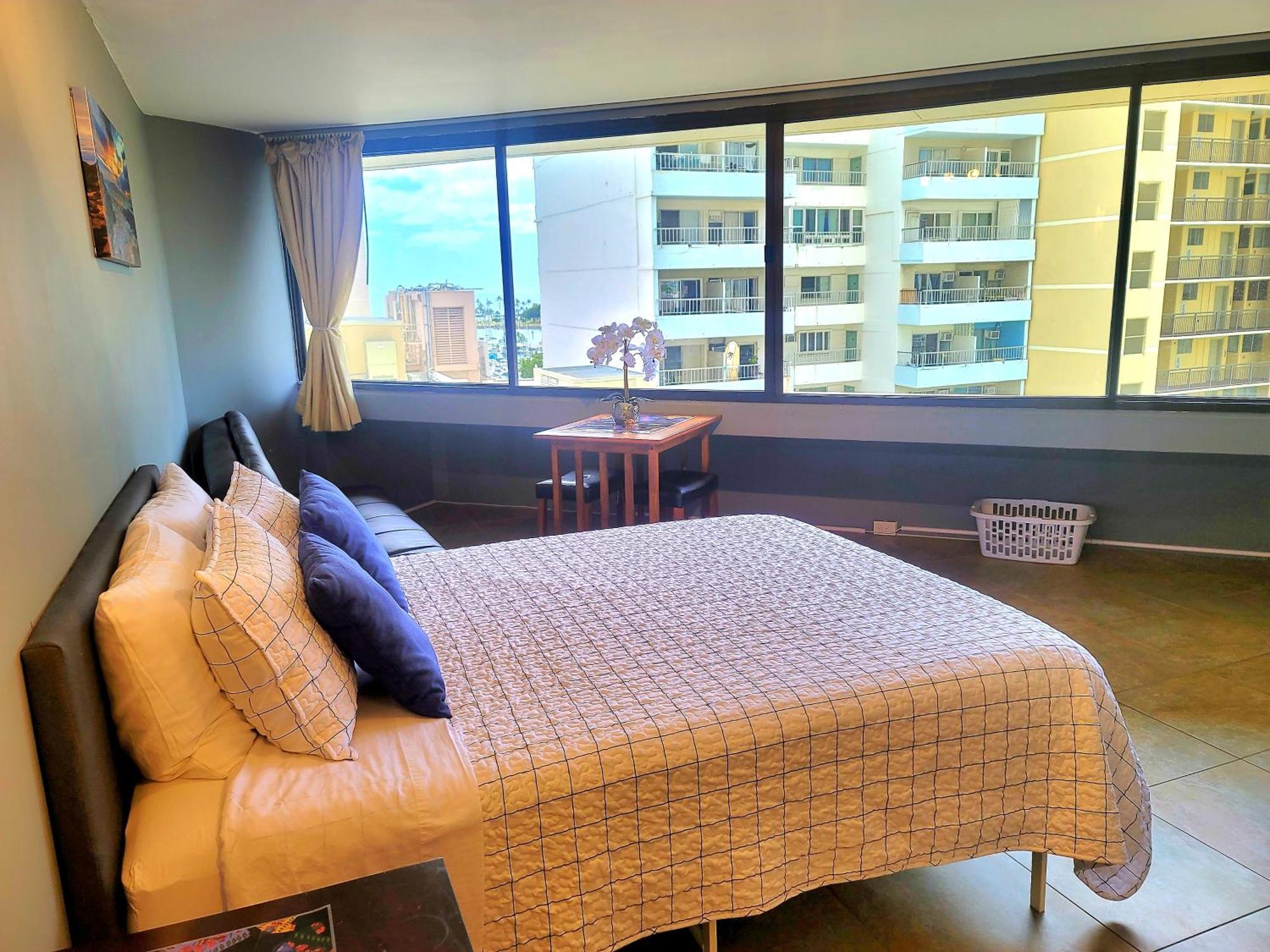הונולולו Waikiki Studio Steps To Beach-Mall Free Parking-Wifi מראה חיצוני תמונה
