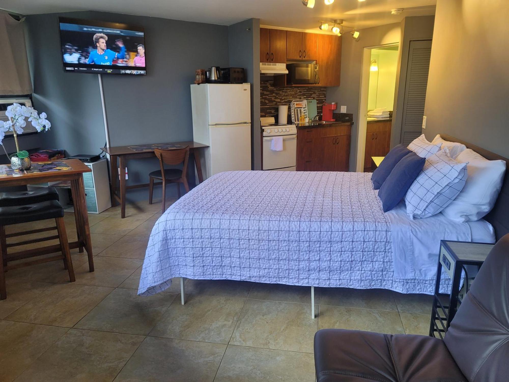 הונולולו Waikiki Studio Steps To Beach-Mall Free Parking-Wifi חדר תמונה